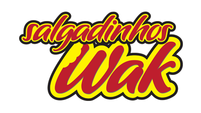 logotipo da salgadinhos wak